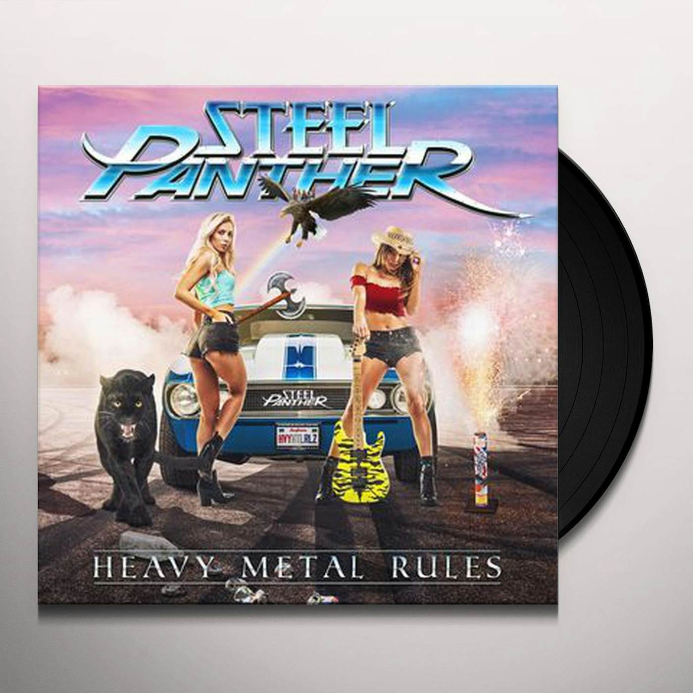 Steel Panther Heavy Metal Rules Vinyl Record