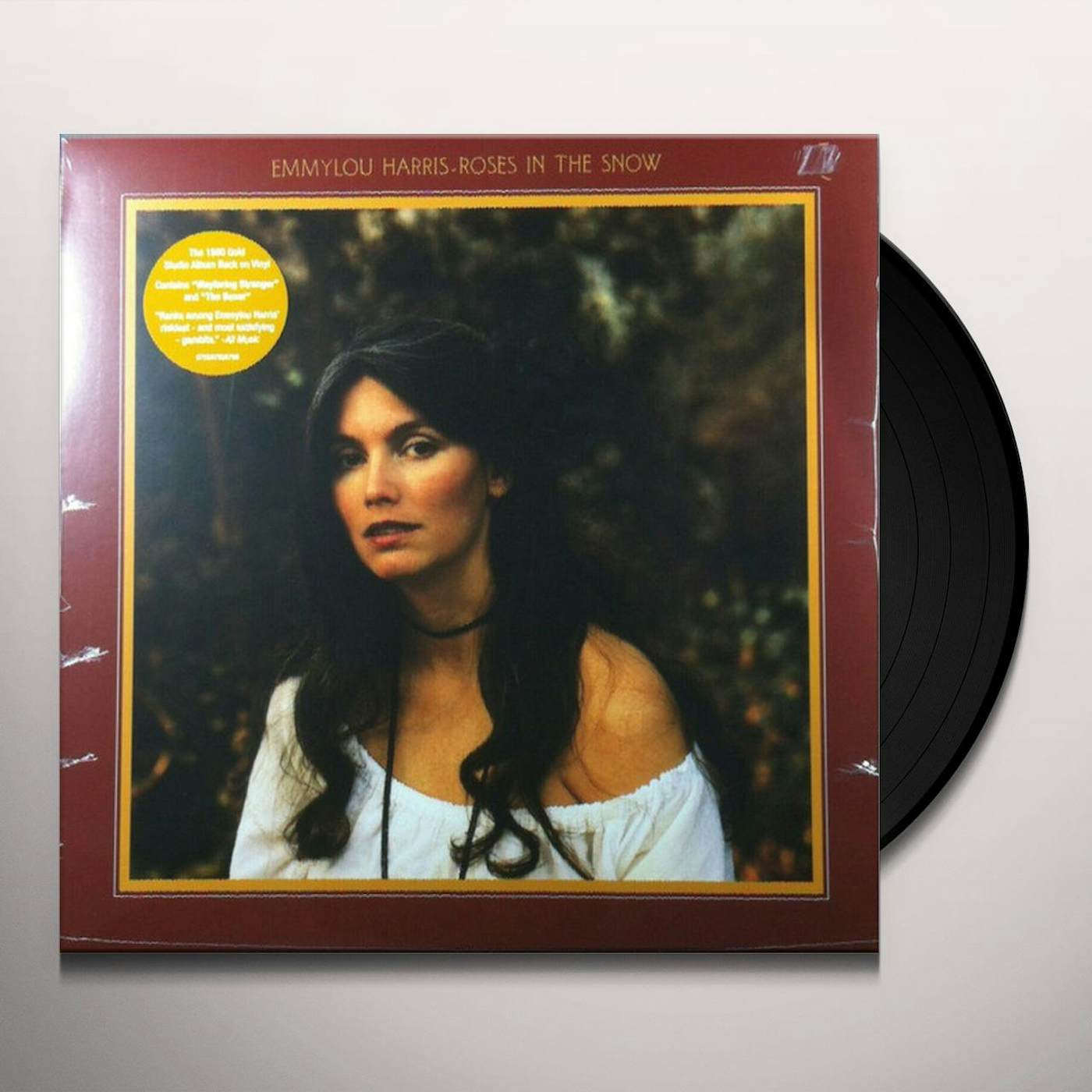 Emmylou Harris ROSES IN THE SNOW Vinyl Record