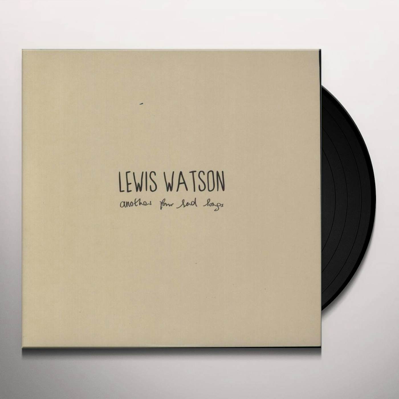 Lewis Watson ANOTHER FOUR SAD SONGS Vinyl Record - UK Release