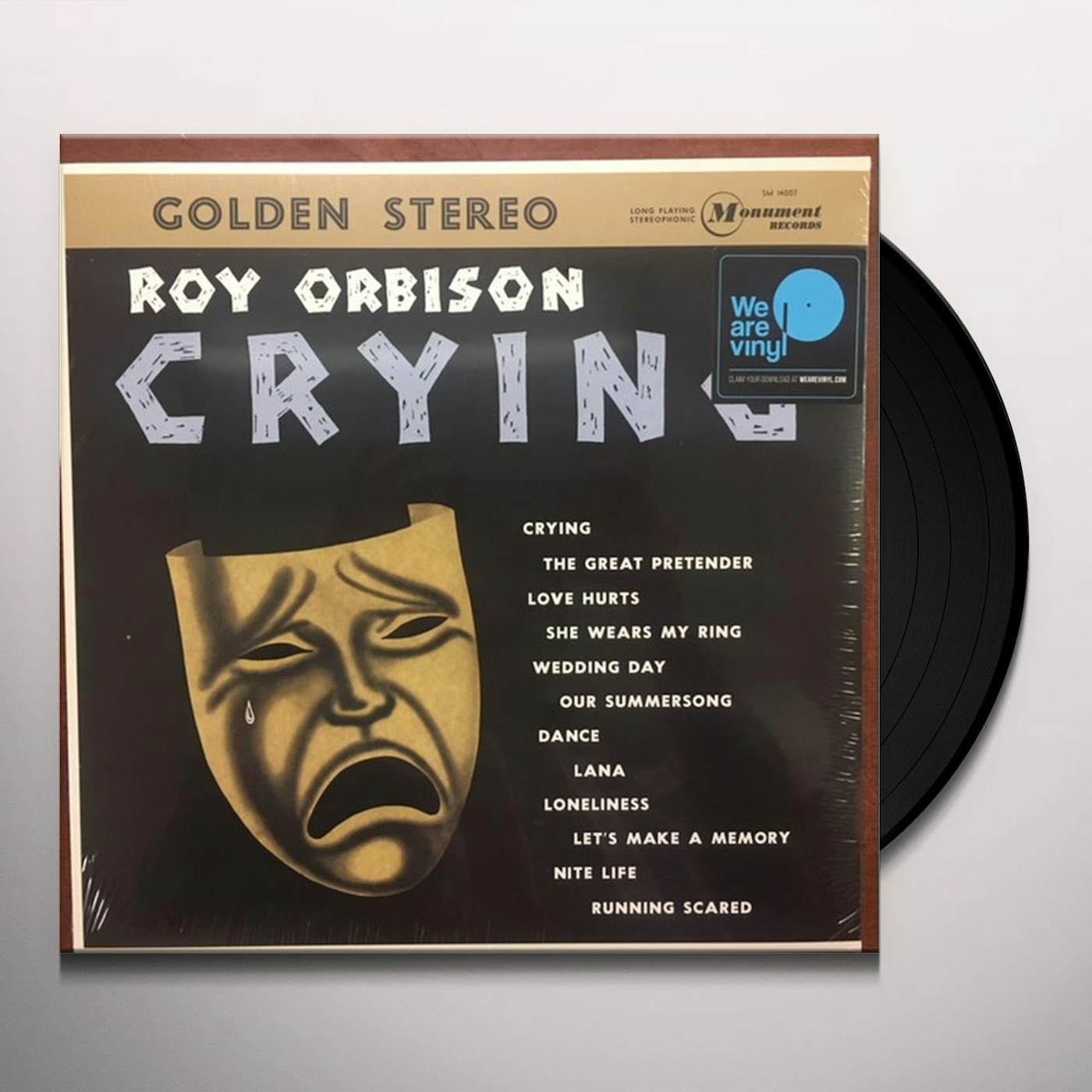 Roy Orbison CRYING (150G/DL CARD) Vinyl Record