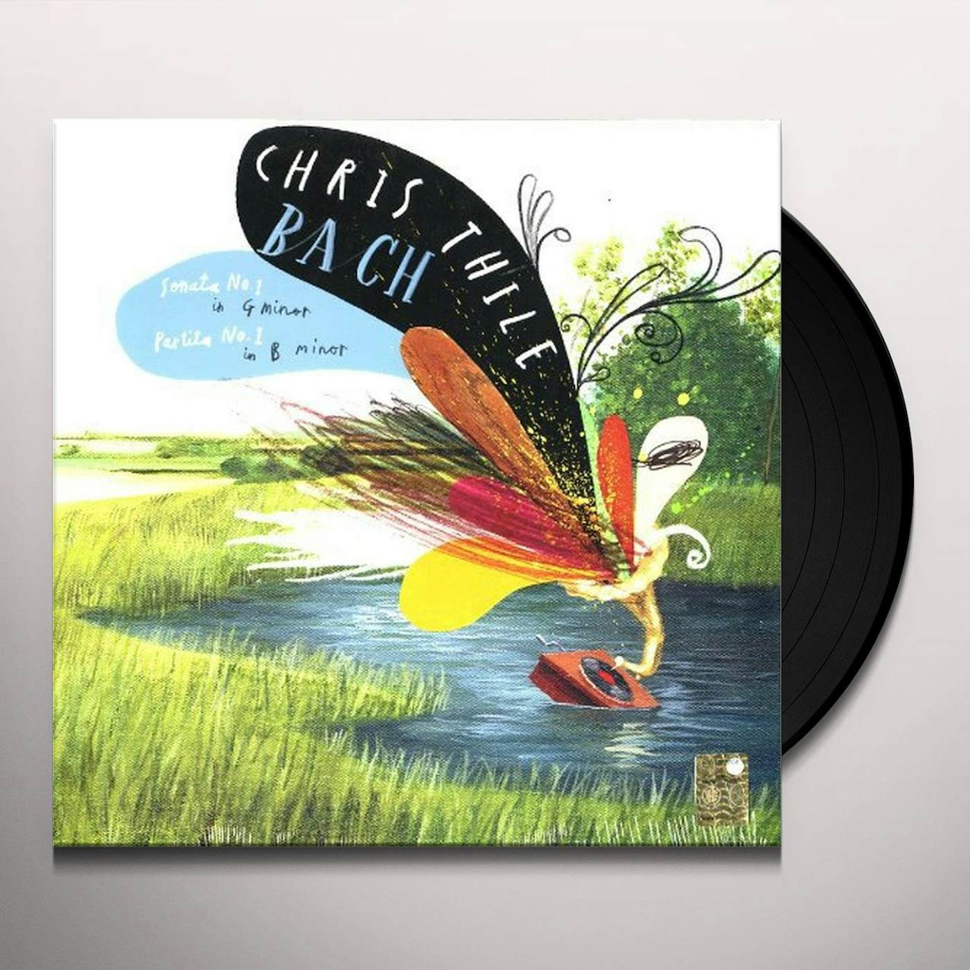 Chris Thile BACH: SONATAS NO 1 IN G MINOR / PARTITA NO 1 IN B Vinyl Record