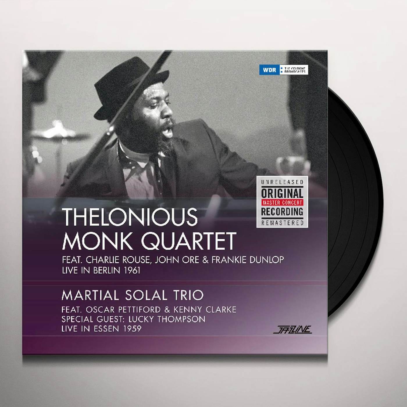 Thelonious Monk / Martial Solal Trio LIVE IN BERLIN 1961 / LIVE IN ESSEN 1959 Vinyl Record