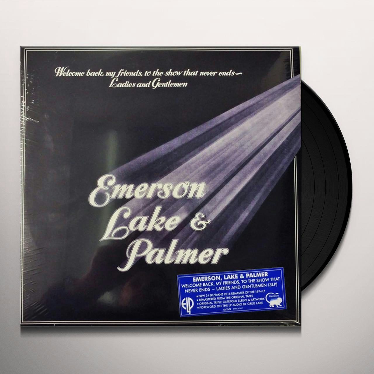 Emerson, Lake & Palmer WELCOME BACK MY FRIENDS TO THE SHOW THAT