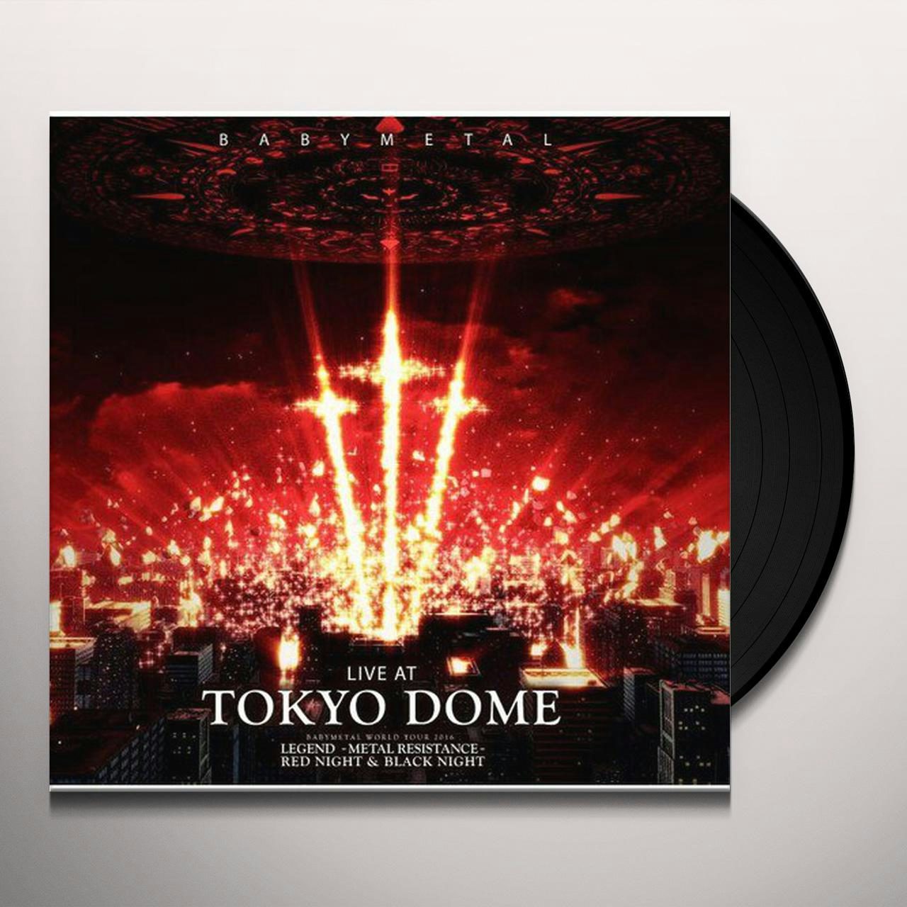 LIVE AT TOKYO DOME (BABYMETAL WORLD TOUR 2016 ) Vinyl