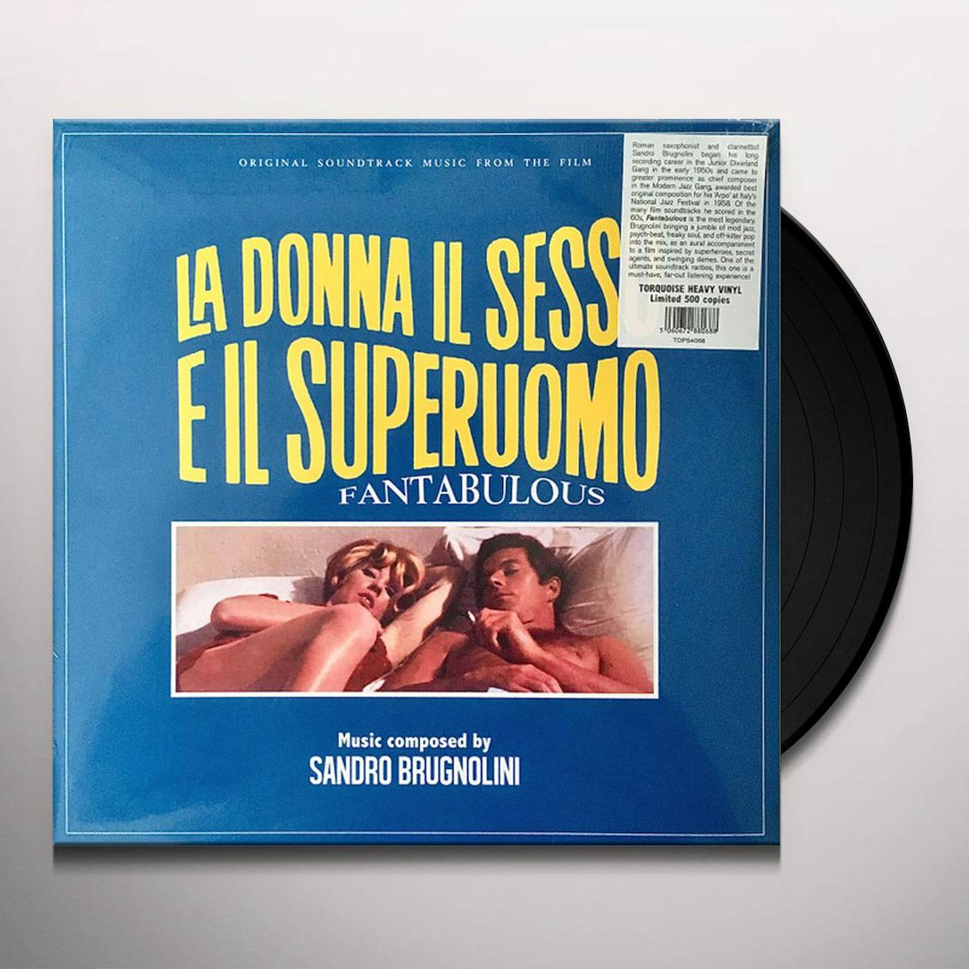 Sandro Brugnolini FANTABULOUS (LA DONNA, IL SESSO E IL SUPERUOMO) Vinyl  Record