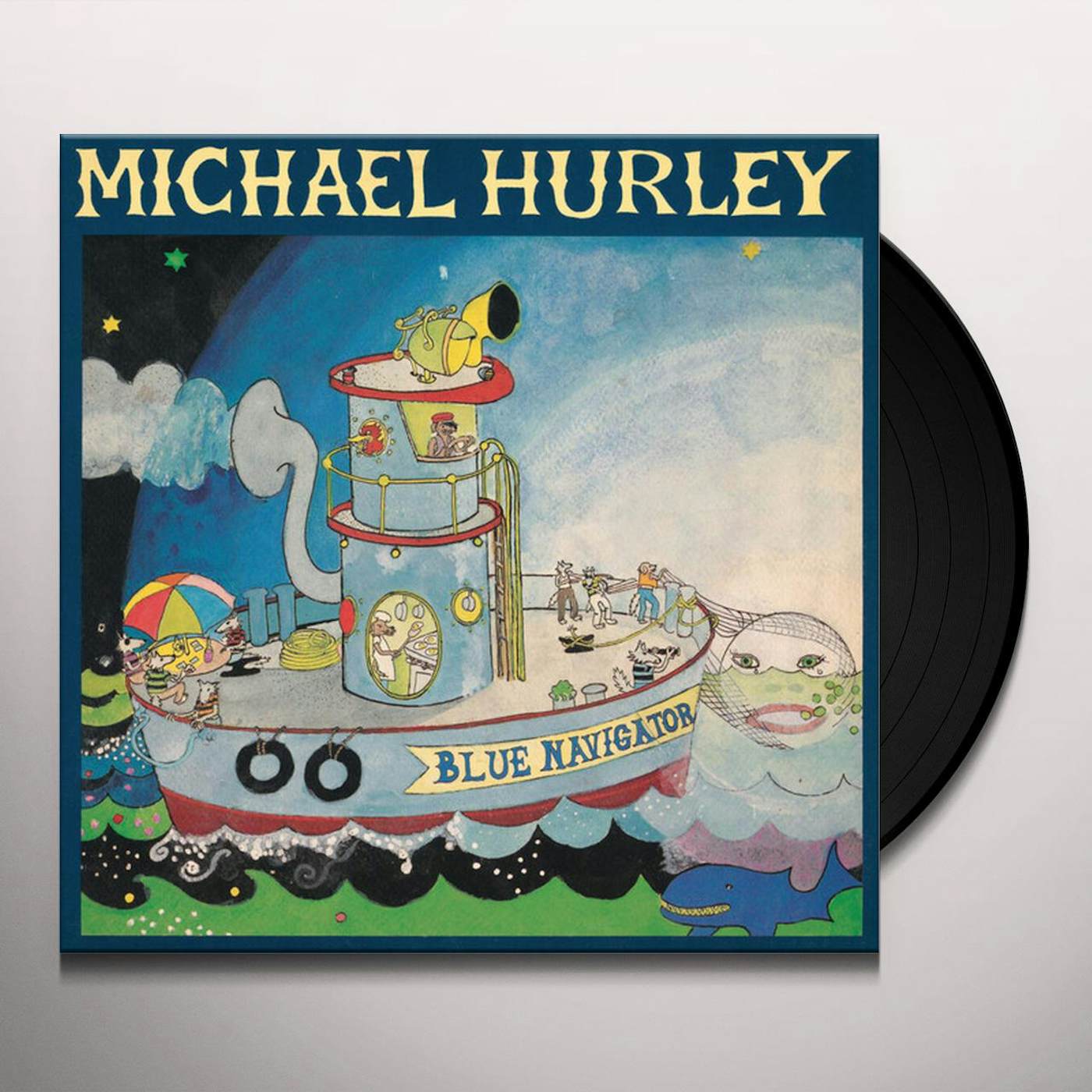 Michael Hurley BLUE NAVIGATOR Vinyl Record
