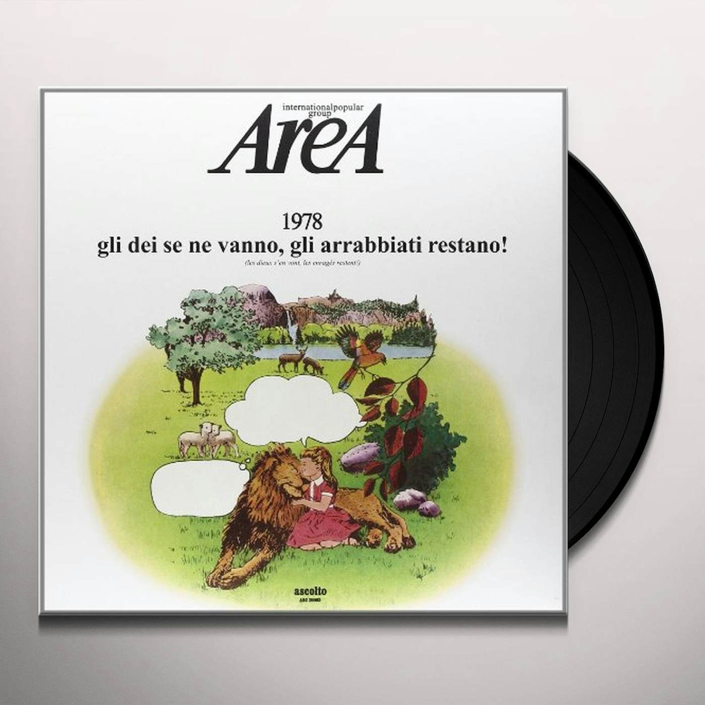 Area 1978 GLI DEI SE NE VANNO Vinyl Record