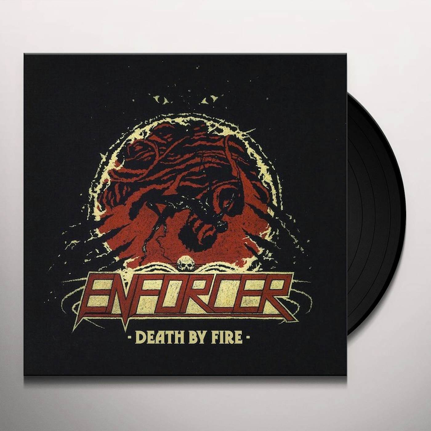 Enforcer Death by Fire Vinyl Record