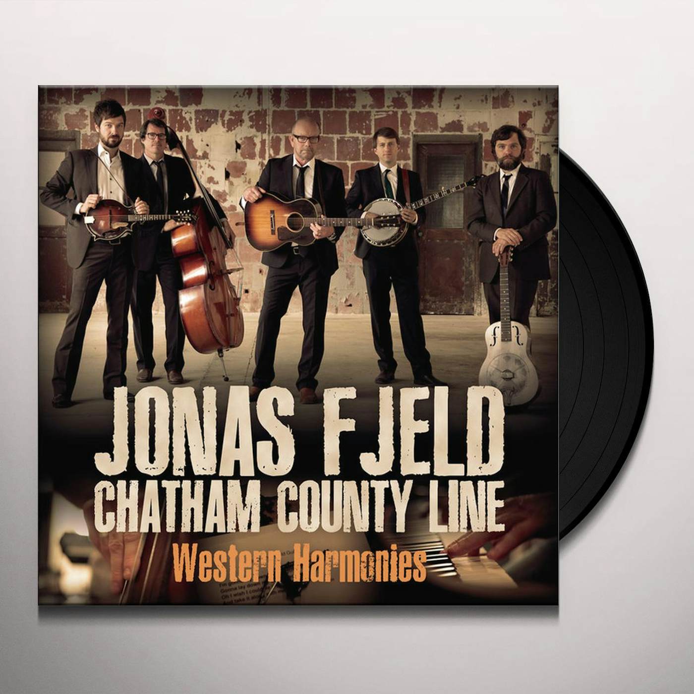 Jonas Fjeld & Chatham County Line Western Harmonies Vinyl Record