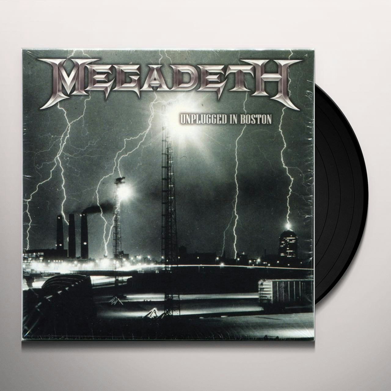 Megadeth UNPLUGGED IN BOSTON Vinyl Record