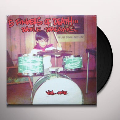 Dj Paul Nice 5 FINGERS OF DEATH 2 Vinyl Record