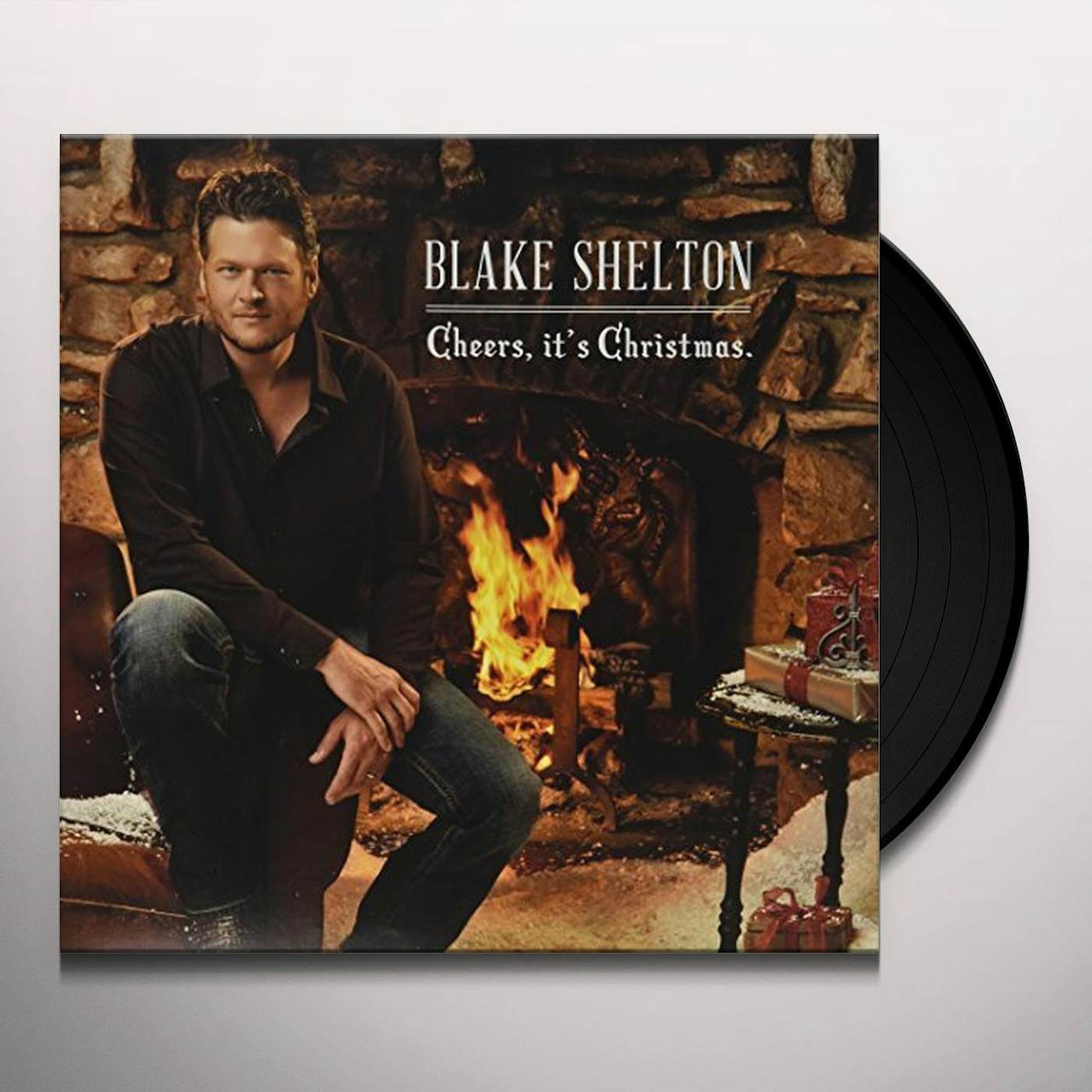 Blake Shelton CHEERS IT'S CHRISTMAS Vinyl Record