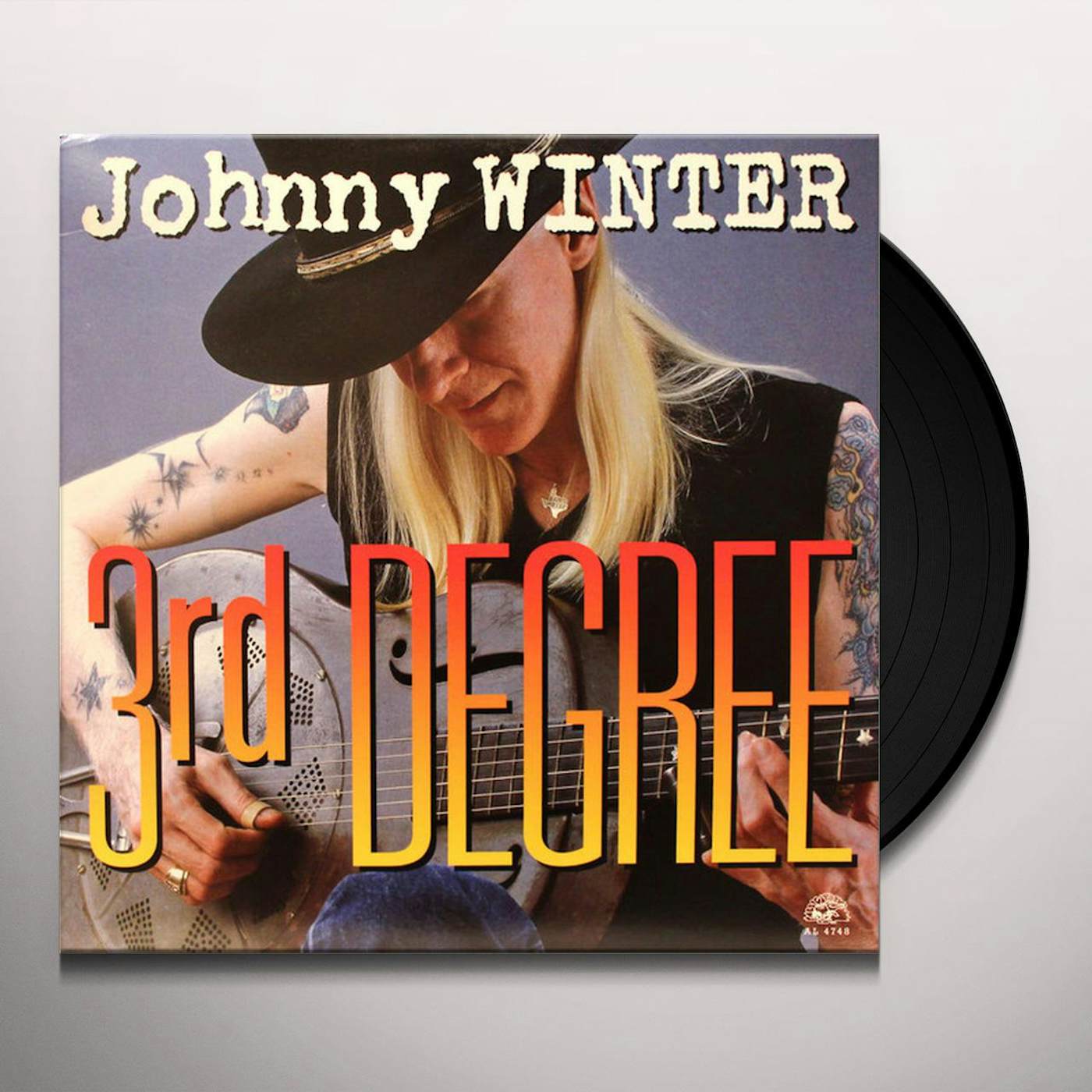 Johnny Winter 3RD DEGREE (140G) Vinyl Record