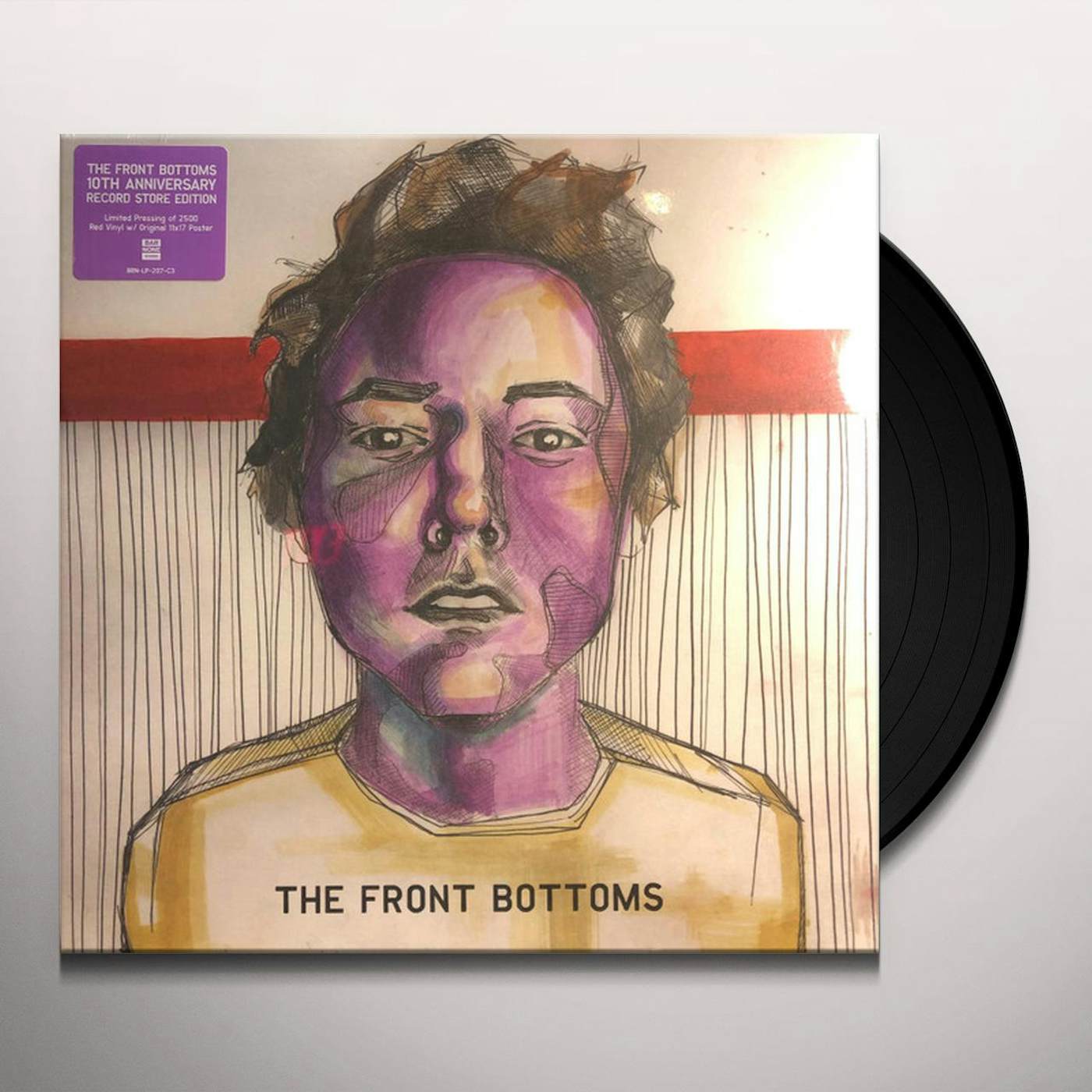 The Front Bottoms (10TH ANNIVERSARY/RED VINYL) Vinyl Record