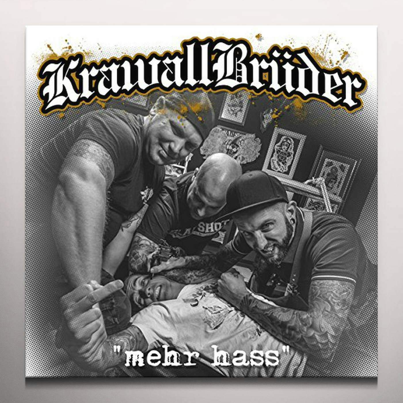 KrawallBrüder MEHR HASS (WHITE VINYL) Vinyl Record