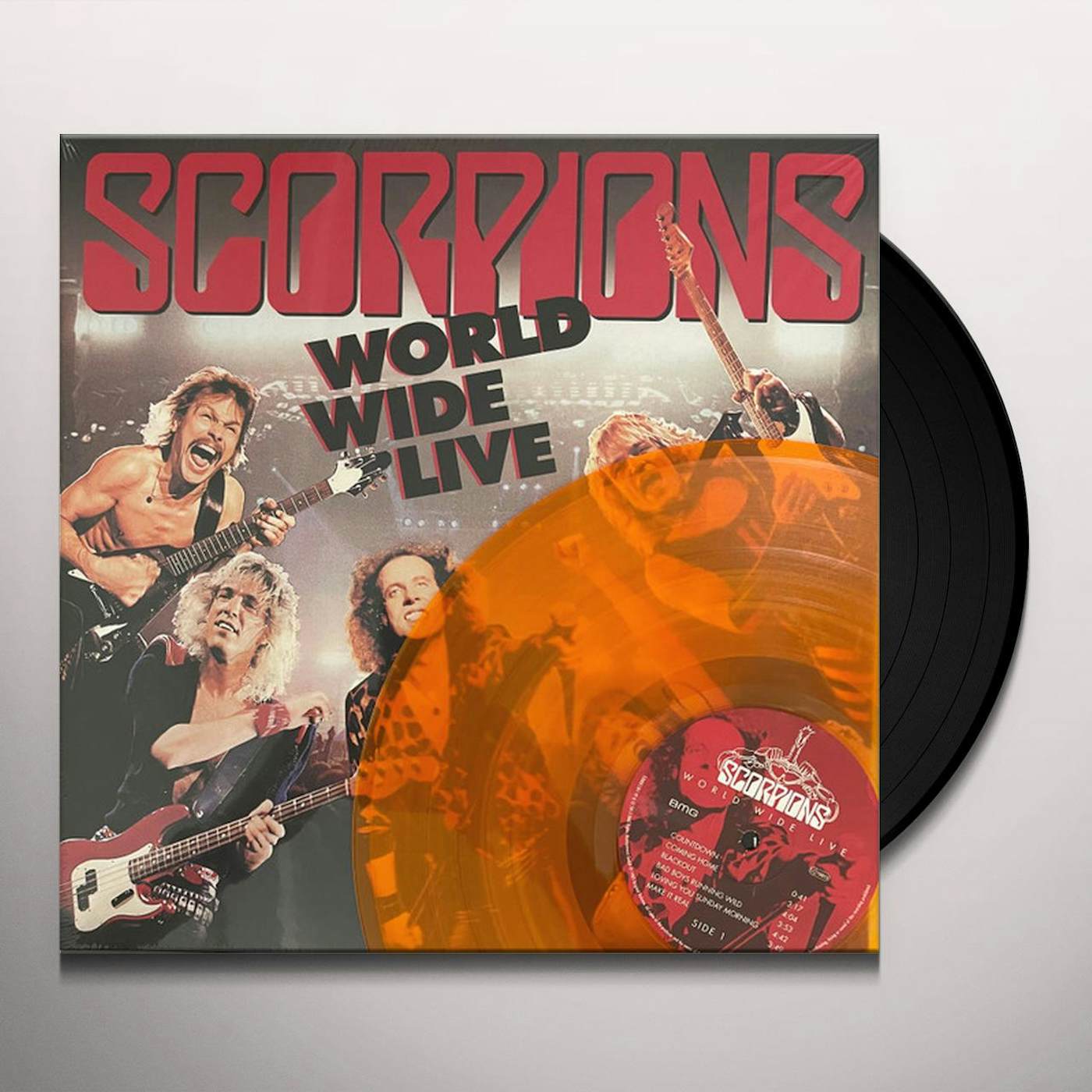 Scorpions WORLD WIDE LIVE Vinyl Record