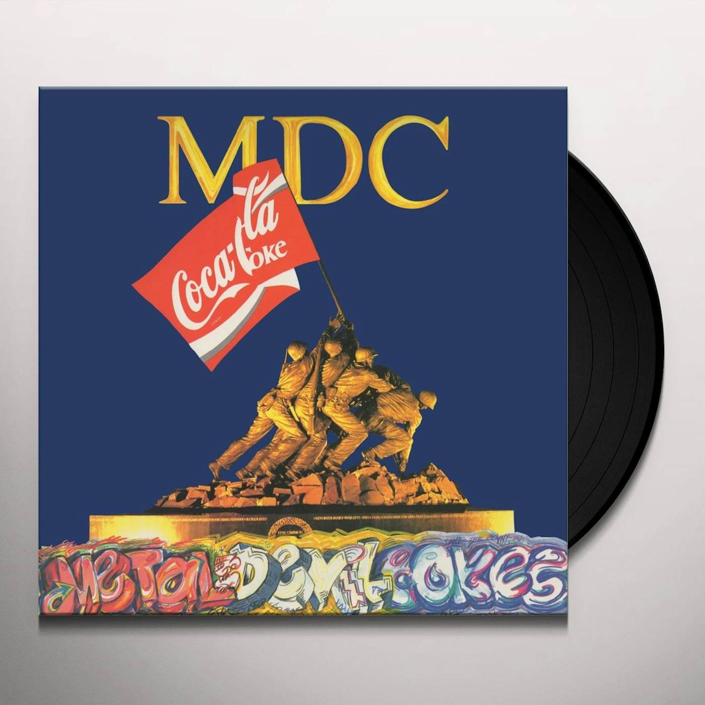 MDC METAL DEVIL COKES (TRANSLUCENT GOLD VINYL/LIMITED) (I) Vinyl Record