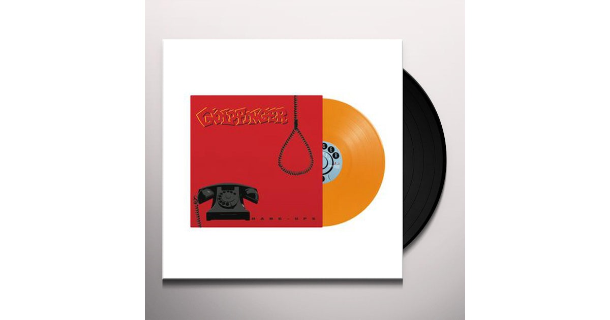 Goldfinger Hang Ups Vinyl Record Gold Disc