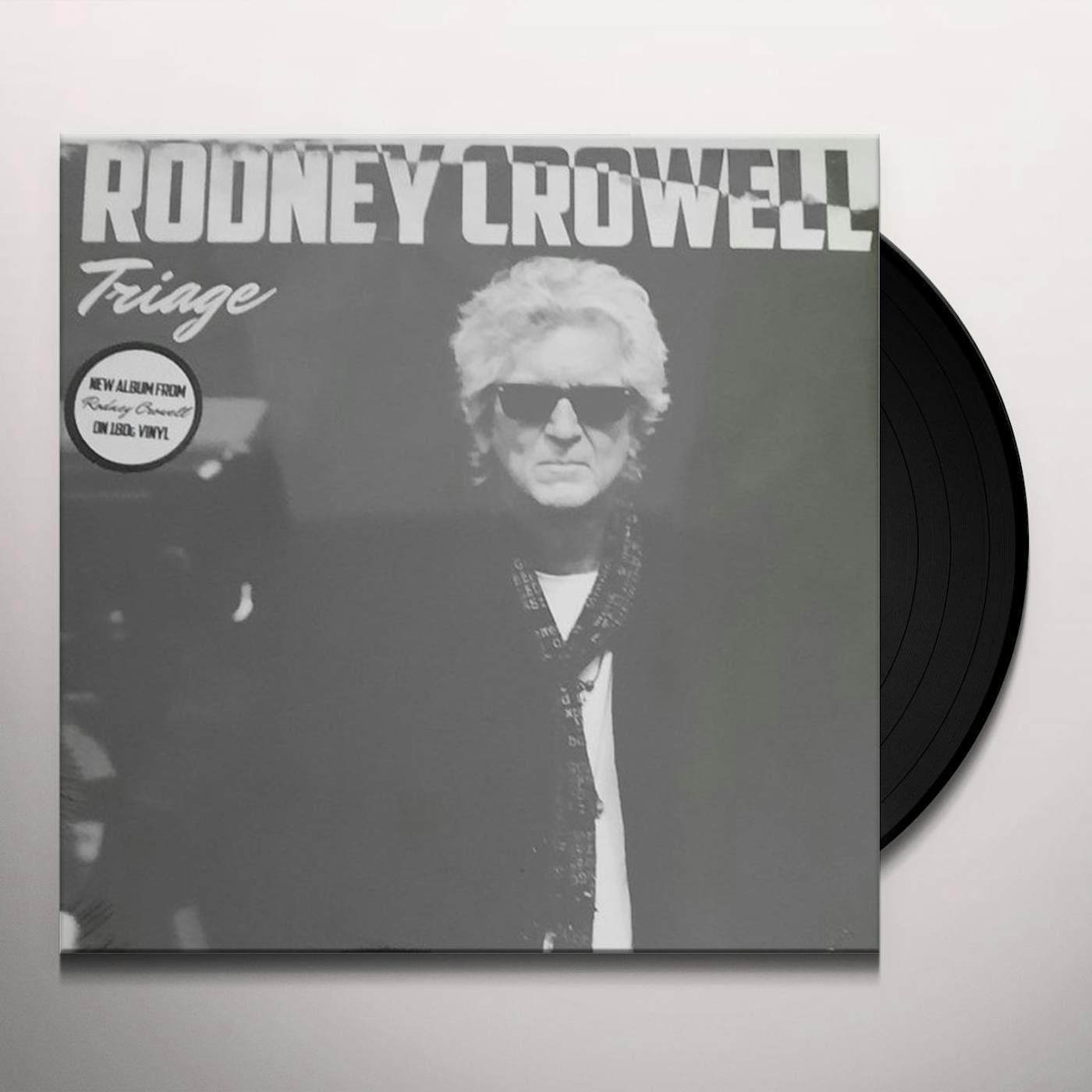 Rodney Crowell Triage Vinyl Record
