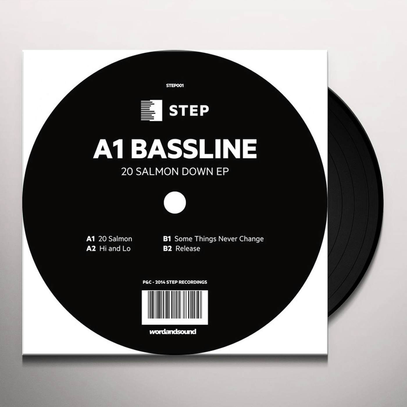 A1 Bassline 20 Salmon Down EP Vinyl Record