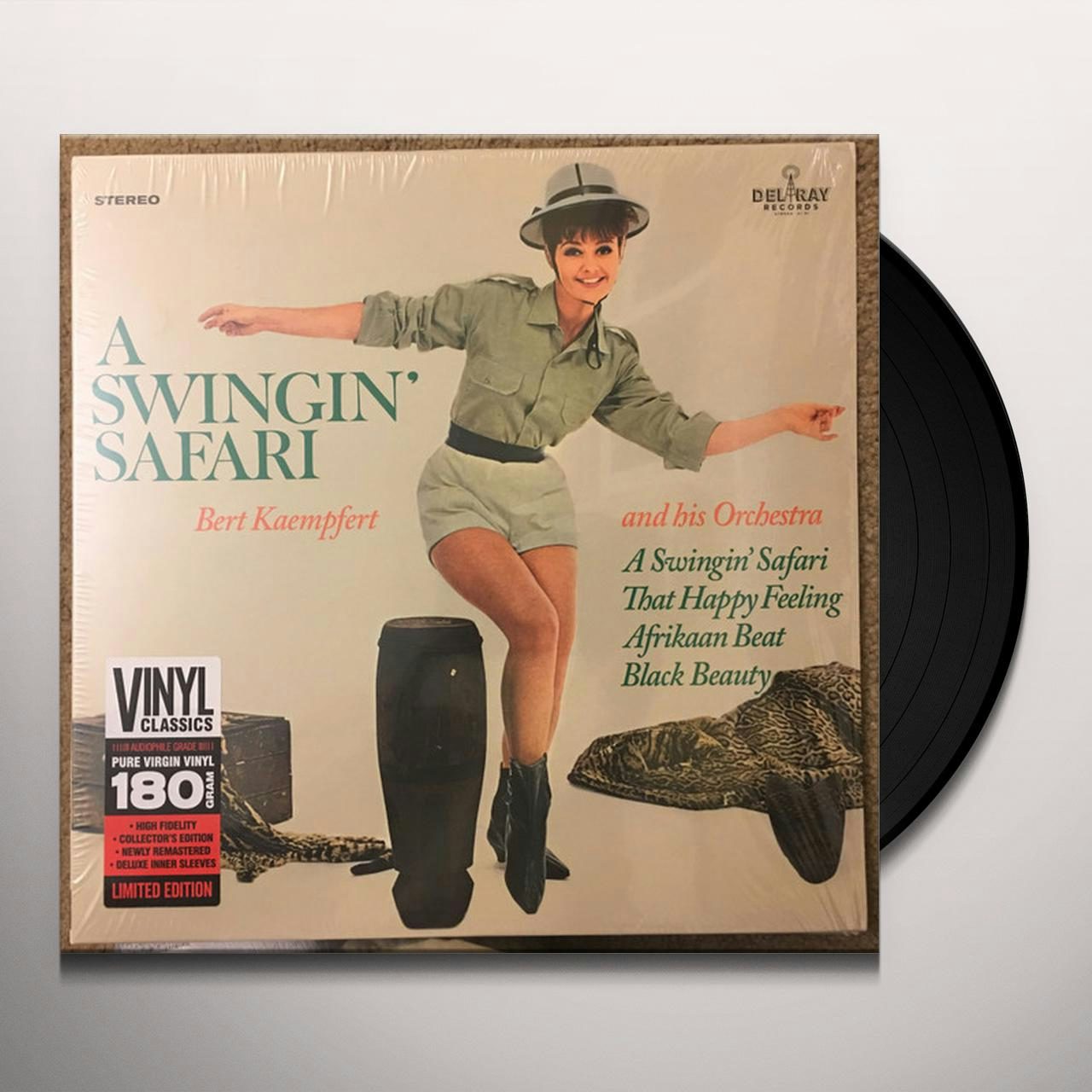 SWINGIN' SAFARI Vinyl Record - Bert Kaempfert