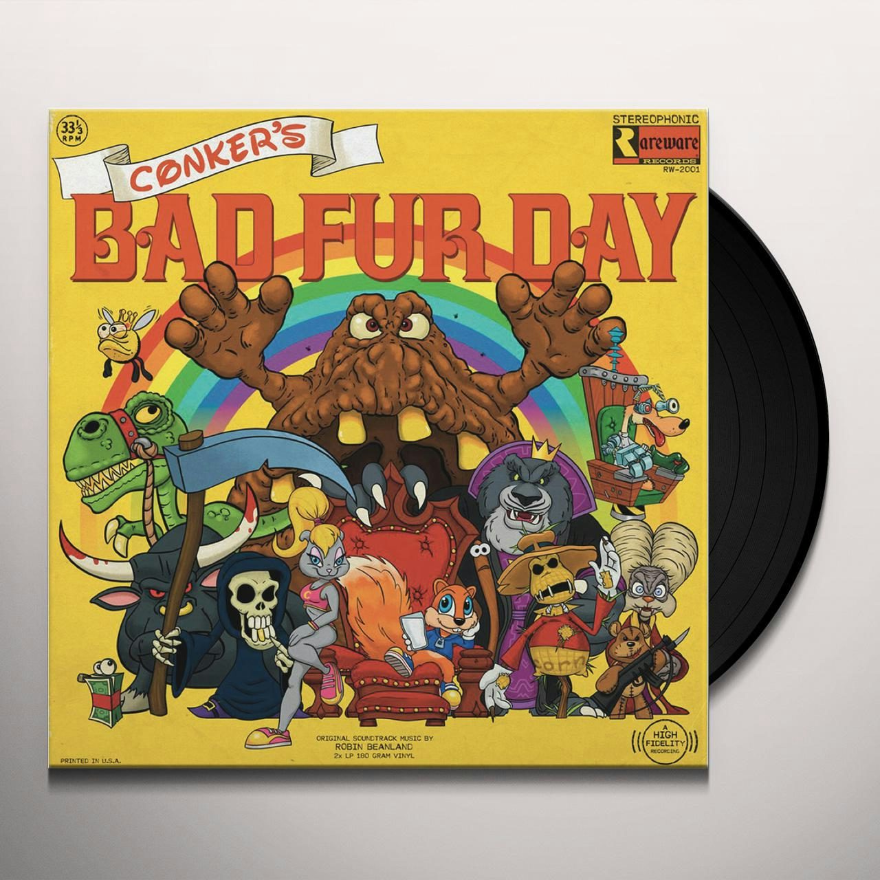 CONKERS BAD FUR DAY / Original Soundtrack Vinyl Record