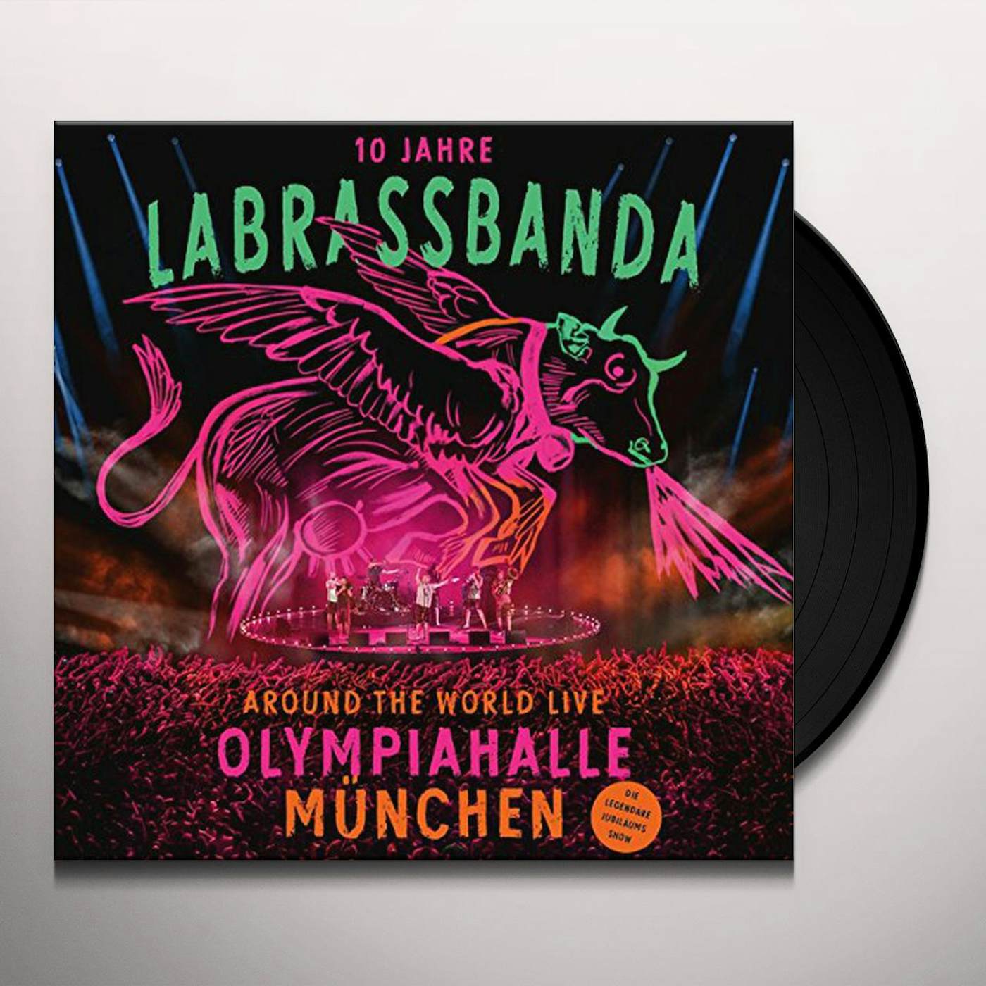 LaBrassBanda AROUND THE WORLD (LIVE) Vinyl Record