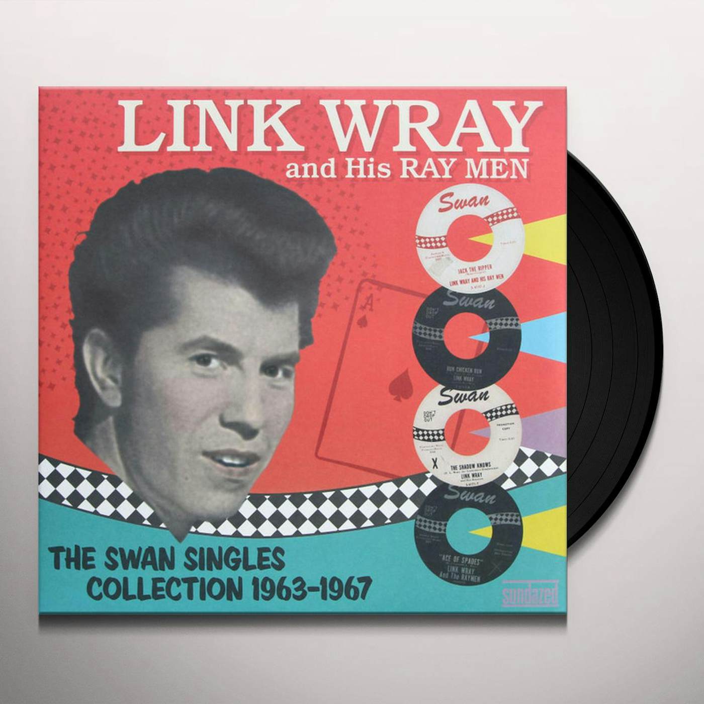Link Wray SWAN SINGLES COLLECTION 63 - 67 Vinyl Record