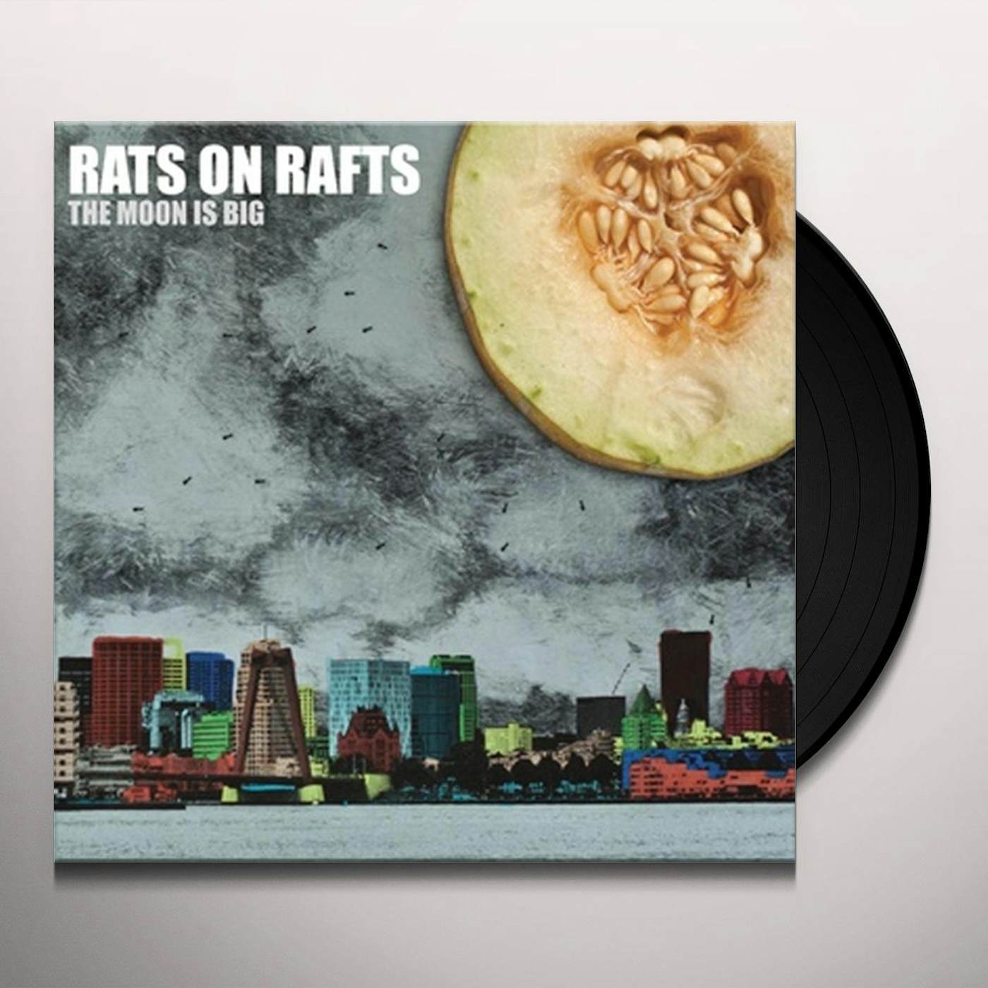 Rats On Rafts MOON IS BIG Vinyl Record