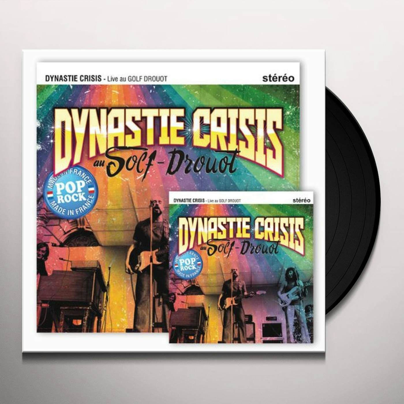 Dynastie Crisis LIVE AU GOLF DROUOT Vinyl Record - Canada Release