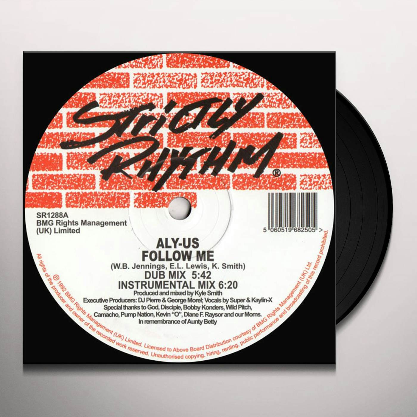 Aly Us Follow Me Vinyl Record Aly Us Follow Me Vinyl Record