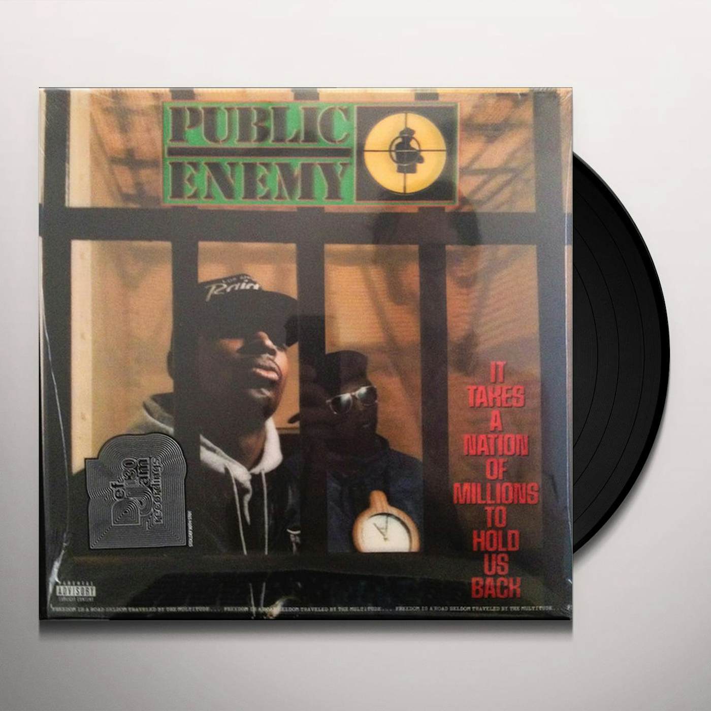 Public Enemy IT TAKES A NATION OF MILLIONS TO HOLD US BACK (HQ VINYL) Vinyl Record