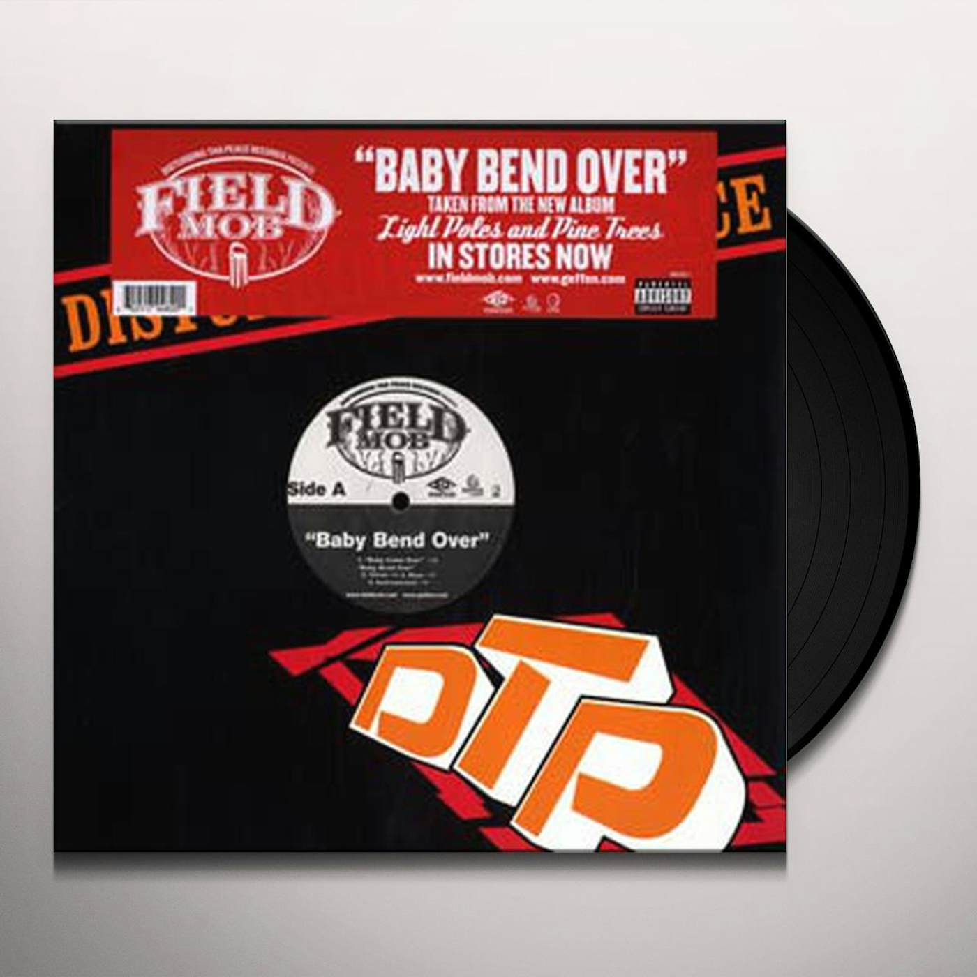 Field Mob BABY BEND OVER (X3) Vinyl Record