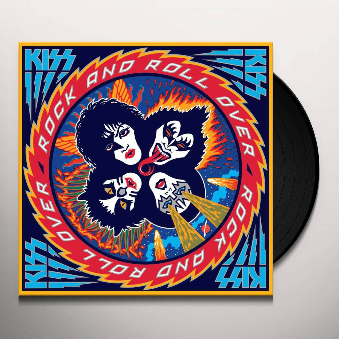 KISS Rock And Roll Over Vinyl Record