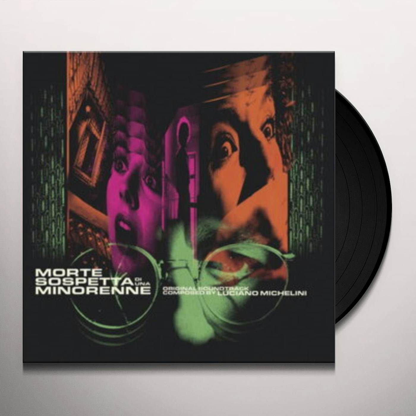 Luciano Michelini MORTE SOSPETTA DI UNA MINORENNE (SUSPICIOUS DEATH OF A MINOR) Vinyl Record