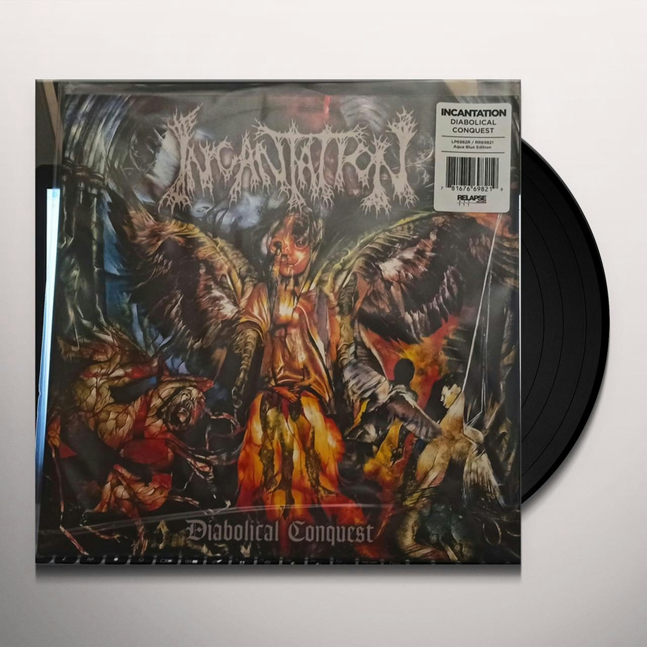 Incantation Diabolical Conquest Vinyl Record