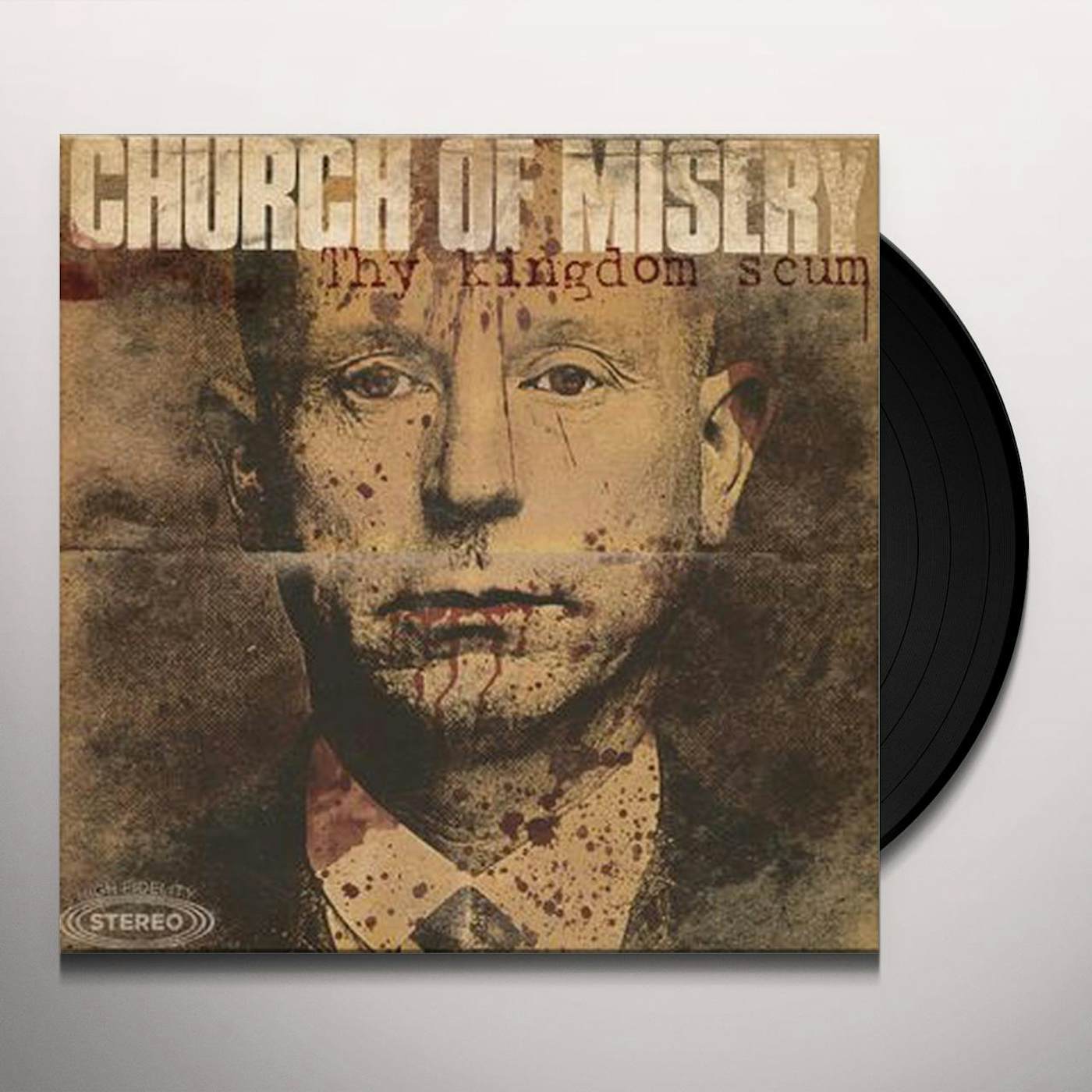 Church Of Misery Thy Kingdom Scum Vinyl Record