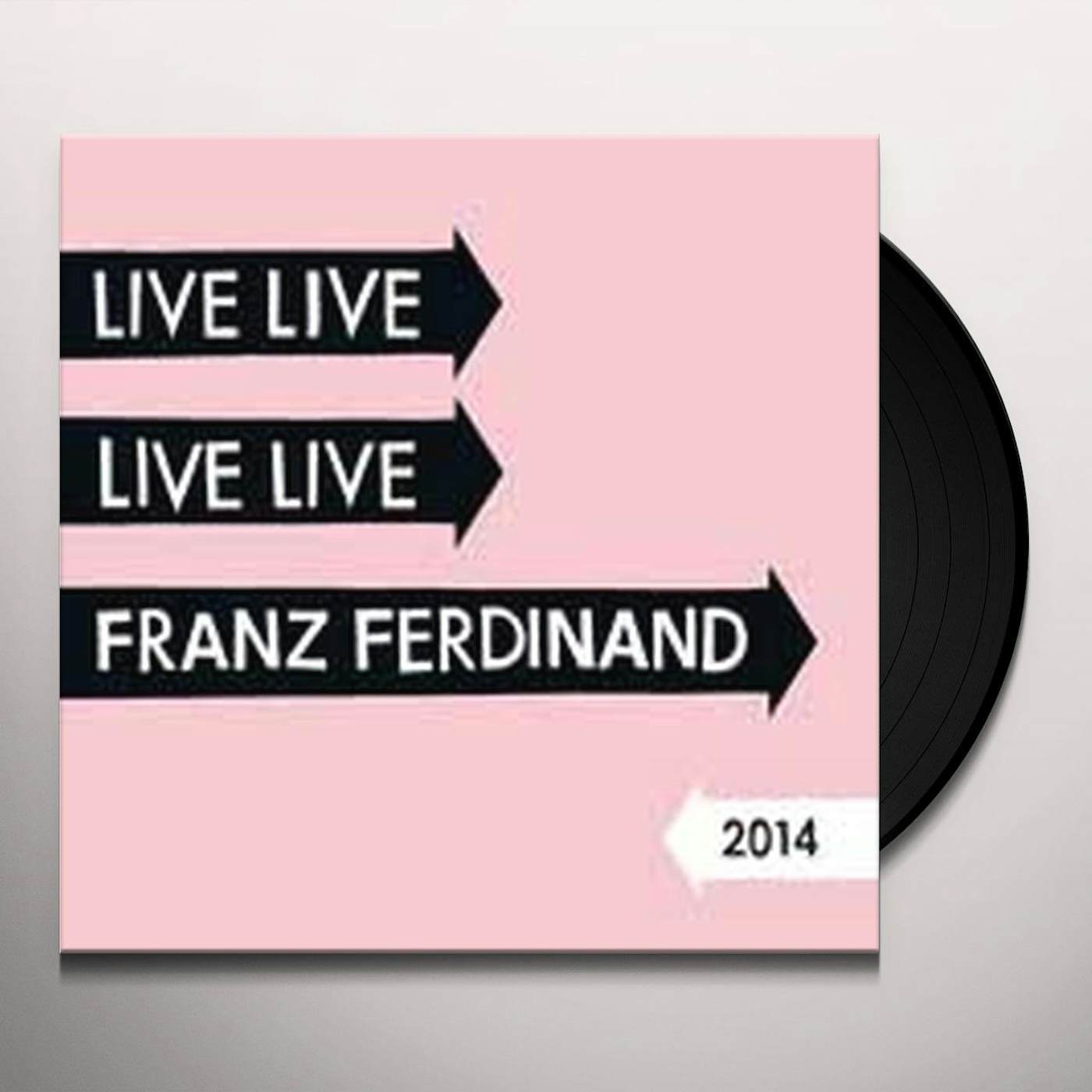 Franz Ferdinand LIVE 2014 Vinyl Record