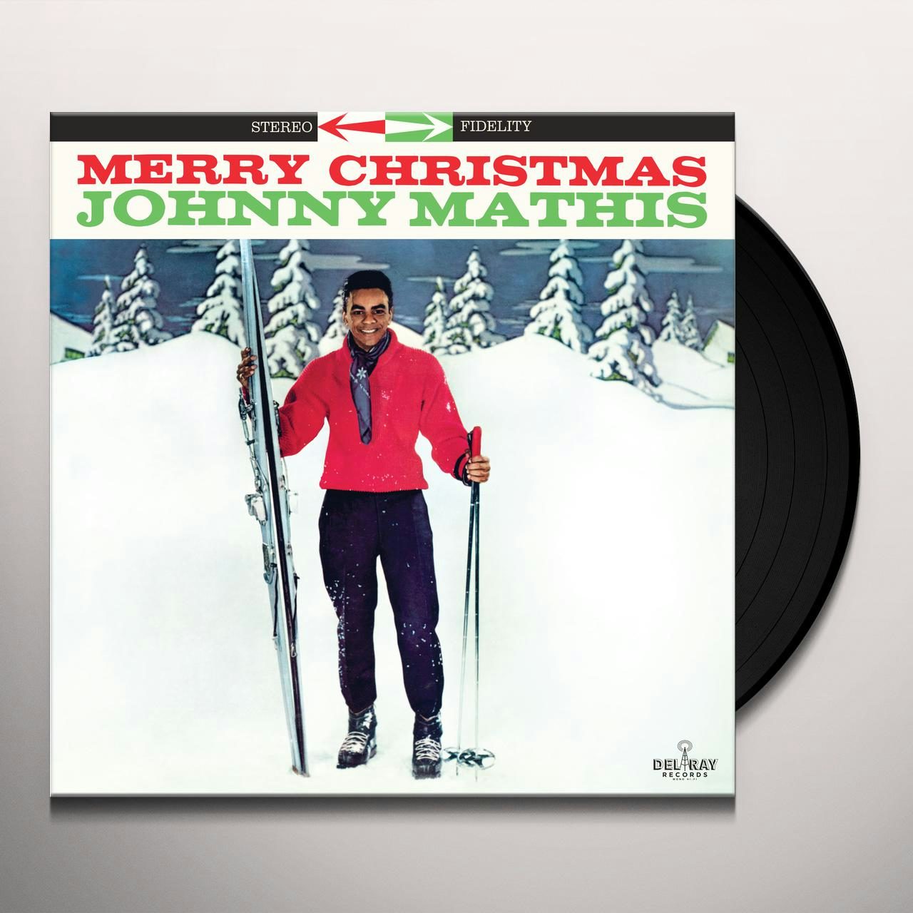 Johnny Mathis MERRY CHRISTMAS Vinyl Record