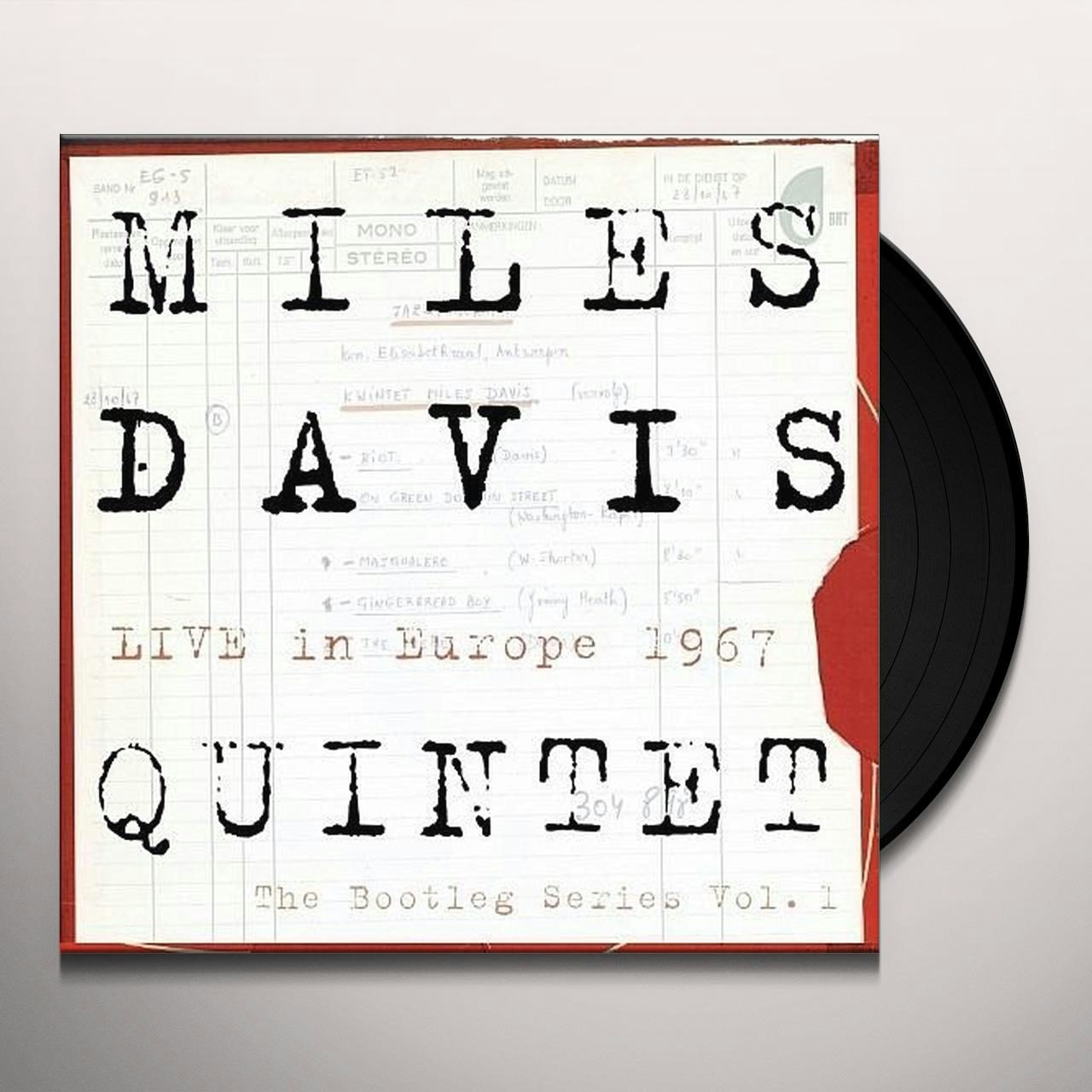 Miles Davis LIVE IN EUROPE 1967: BOOTLEG SERIES 1 Vinyl Record