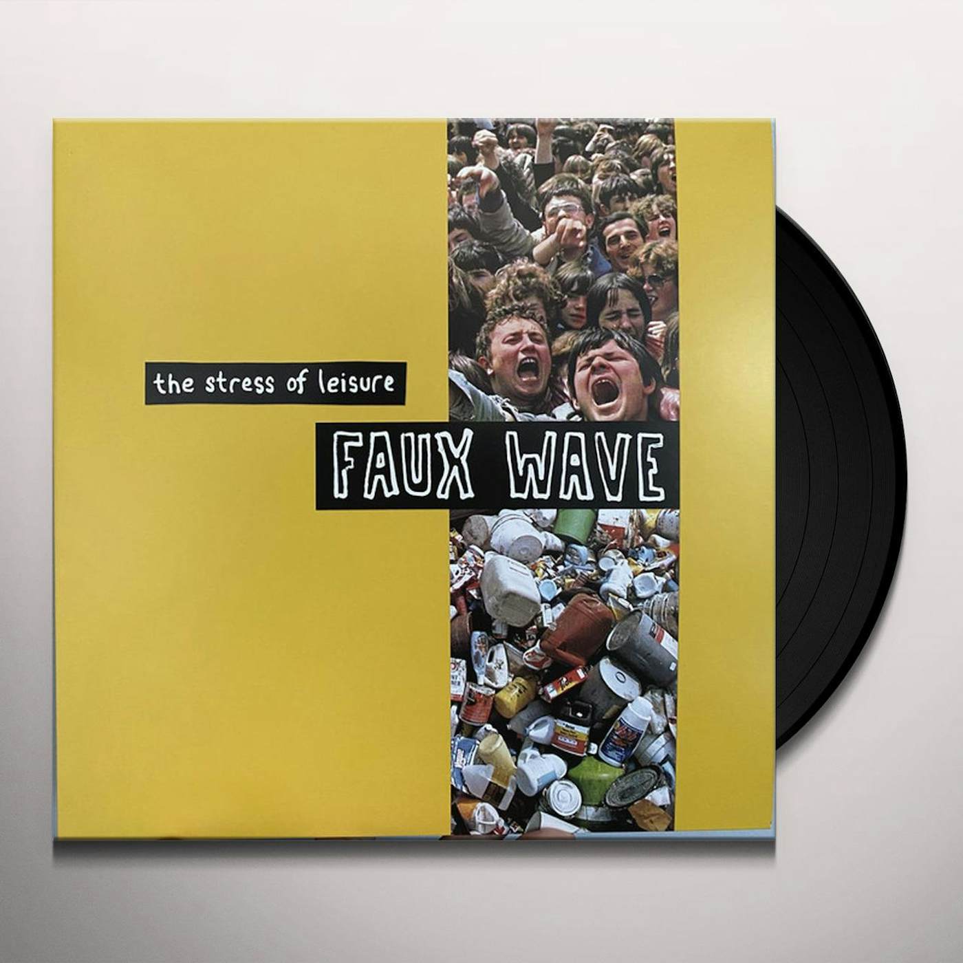 The Stress Of Leisure Faux Wave Vinyl Record