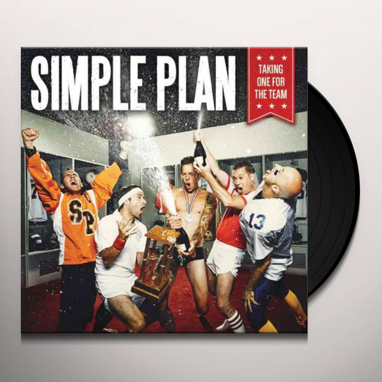 直筆サイン入り】SIMPLE PLAN TAKING ONE FOR THE - 洋楽