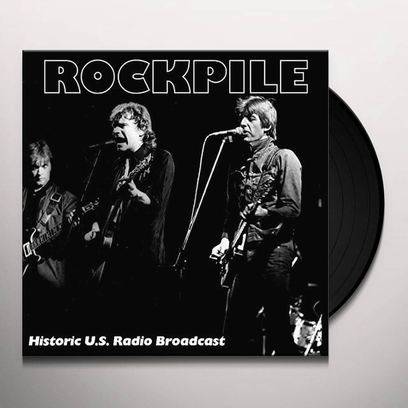 Rockpile LIVE AT THE PALLADIUM Vinyl Record