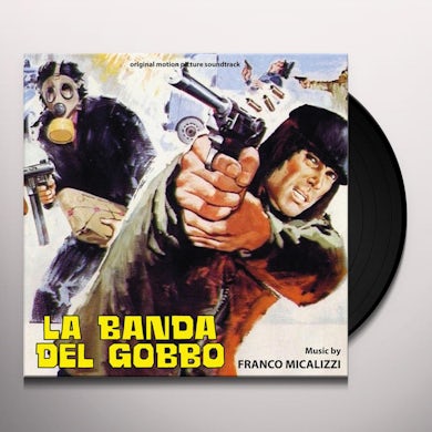 Franco Micalizzi  LA BANDA DEL GOBBO / Original Soundtrack Vinyl Record