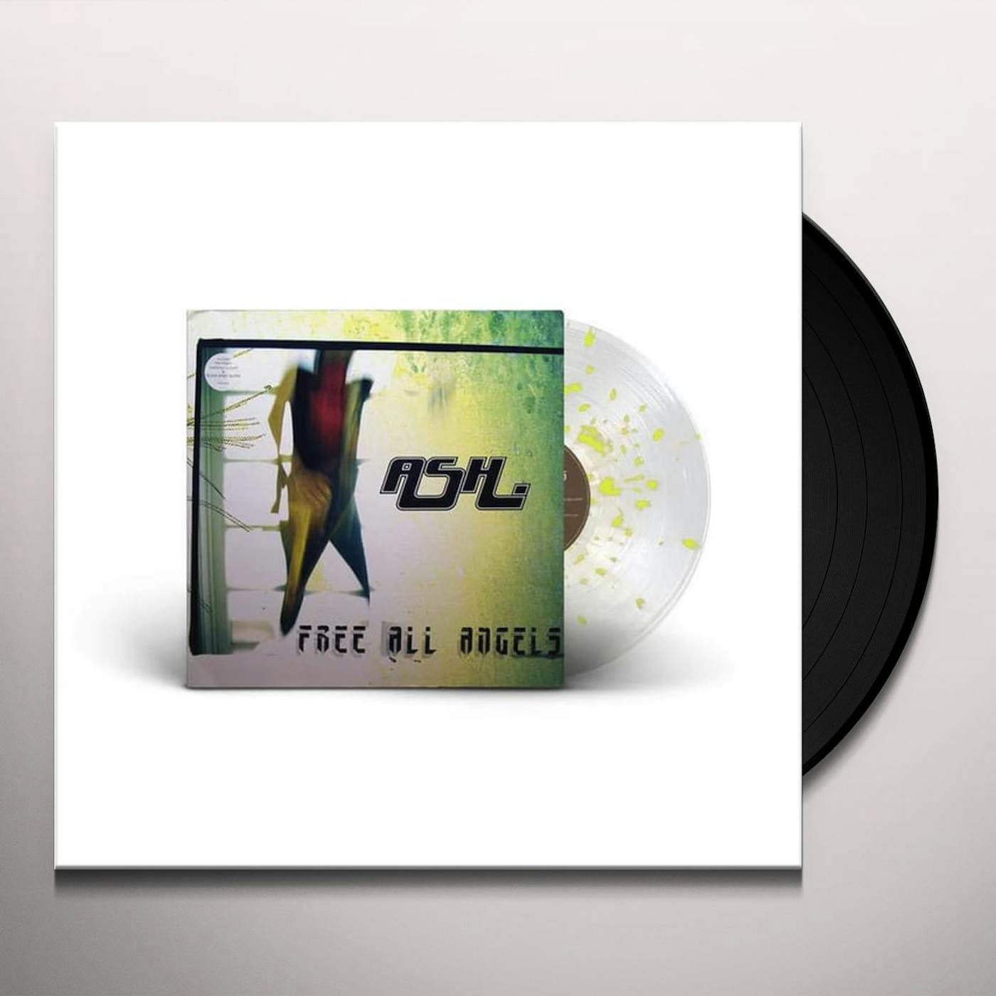 Ash FREE ALL ANGELS (SPLATTER VERSION) Vinyl Record