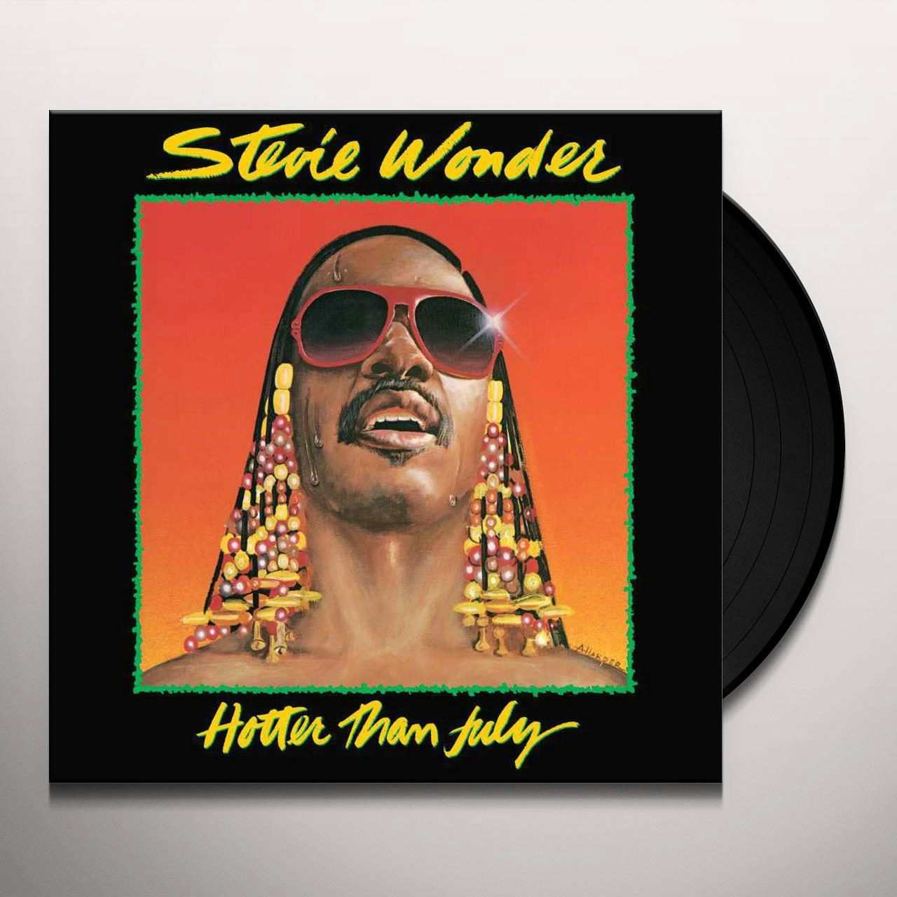 Stevie Wonder Hotter Than July Vinyl Record