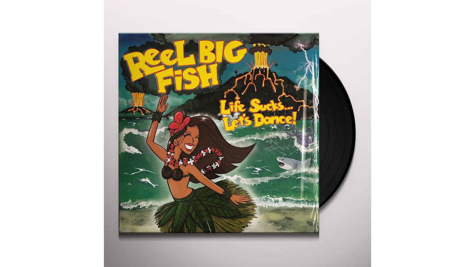Reel Big Fish LIFE SUCKS LET'S DANCE Vinyl Record