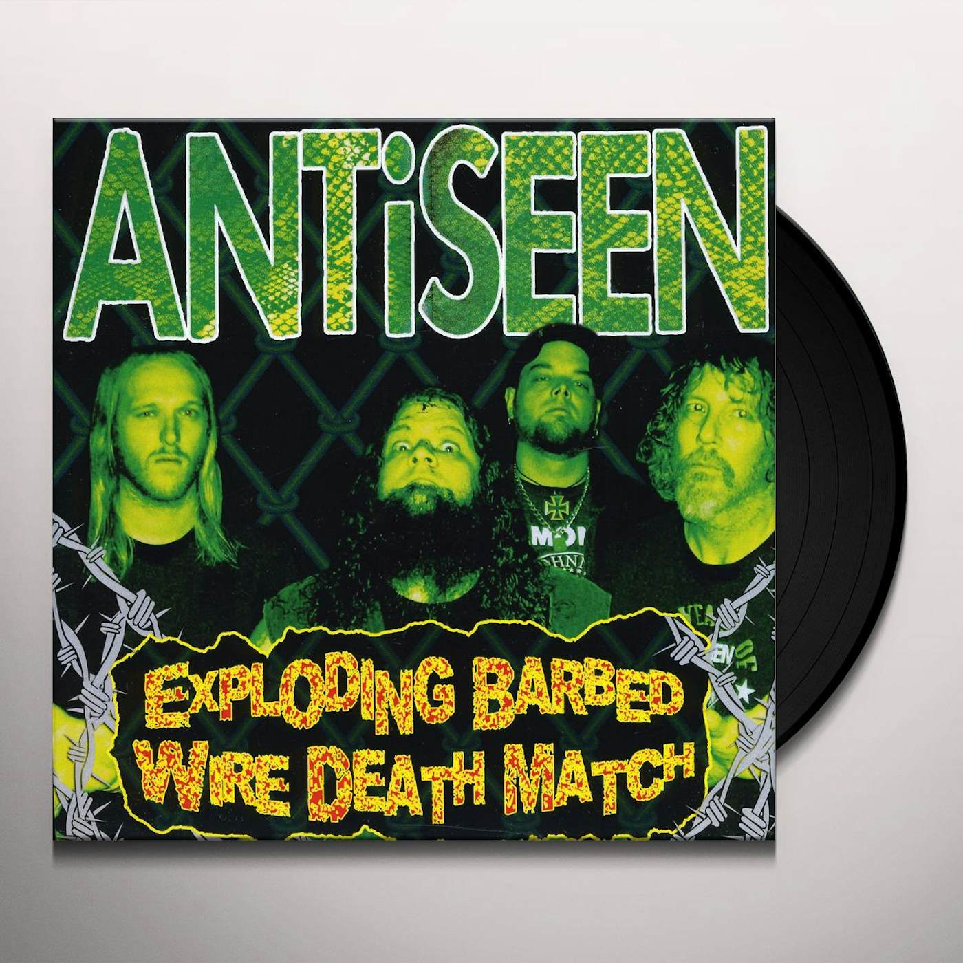 Antiseen EXPLODING BARBED WIRE DEATH MATCH Vinyl Record
