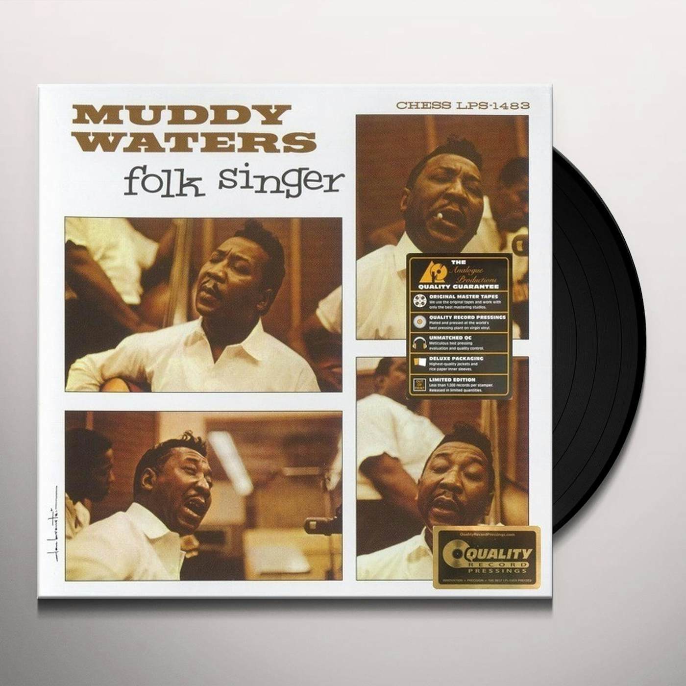 Muddy Waters FOLK SINGER (200G) Vinyl Record