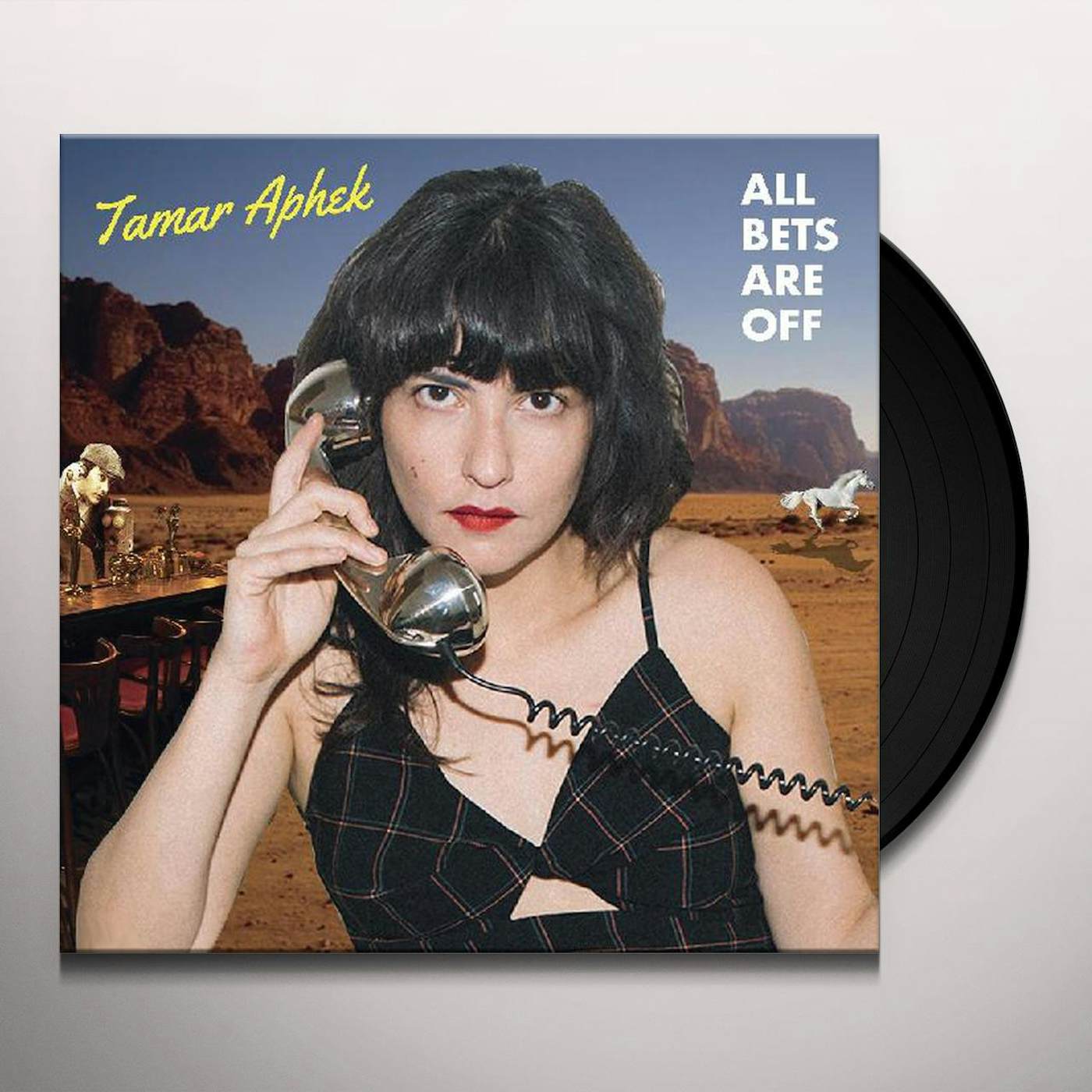 Tamar Aphek ALL BETS ARE OFF (LIMITED VIOLET VINYL/DL CARD) Vinyl Record